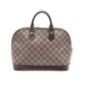 Louis Vuitton Alma PM Damier Ebene Hand Bag
